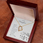 Forever Love Necklace with On Demand Message Card For Daughter