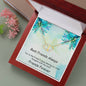 Beautiful Friendship Necklace, 10K solid yellow gold hearts, together forever.