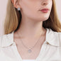 Love Knot Earring & Necklace Set For Daughter