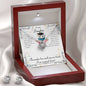 Love Knot Earring & Necklace Set For Daughter