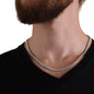A chain for any occasion, strong chain will be a favorite to wear available in polished stainless steel or 14K yellow gold