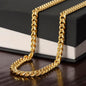 A chain for any occasion, strong chain will be a favorite to wear available in polished stainless steel or 14K yellow gold
