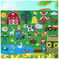 Load image into Gallery viewer, Kids' 3D DIY Felt Activity Set – Early Learning Game
