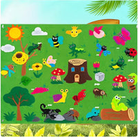 Load image into Gallery viewer, Kids' 3D DIY Felt Activity Set – Early Learning Game
