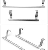 Load image into Gallery viewer, Stainless Steel Single Rod Towel Rack for Cabinet Doors
