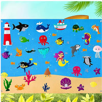 Load image into Gallery viewer, Kids' 3D DIY Felt Activity Set – Early Learning Game
