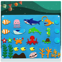 Load image into Gallery viewer, Kids' 3D DIY Felt Activity Set – Early Learning Game
