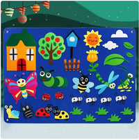 Load image into Gallery viewer, Kids' 3D DIY Felt Activity Set – Early Learning Game
