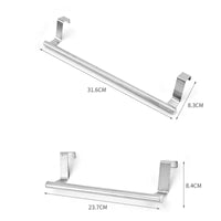 Load image into Gallery viewer, Stainless Steel Single Rod Towel Rack for Cabinet Doors
