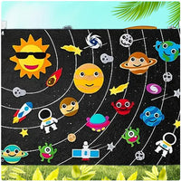 Load image into Gallery viewer, Kids' 3D DIY Felt Activity Set – Early Learning Game
