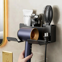 Load image into Gallery viewer, Wall-mounted Hair Dryer Bracket Storage Rack
